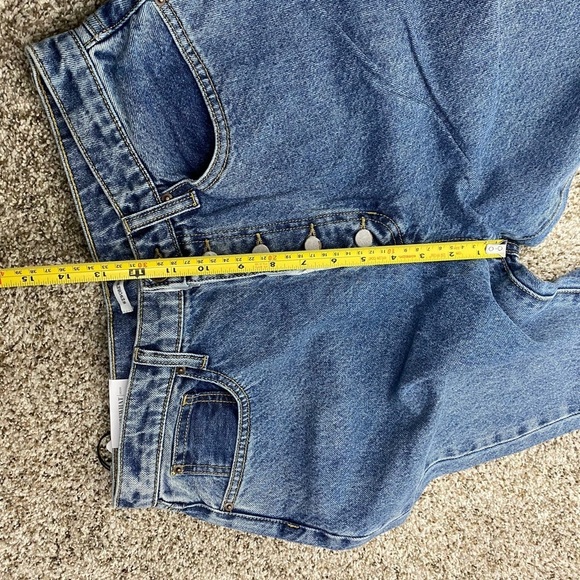 WEWOREWHAT Revolve The Danielle High Rise Vintage Straight Mom Jeans size 31 NWT - Picture 10 of 13